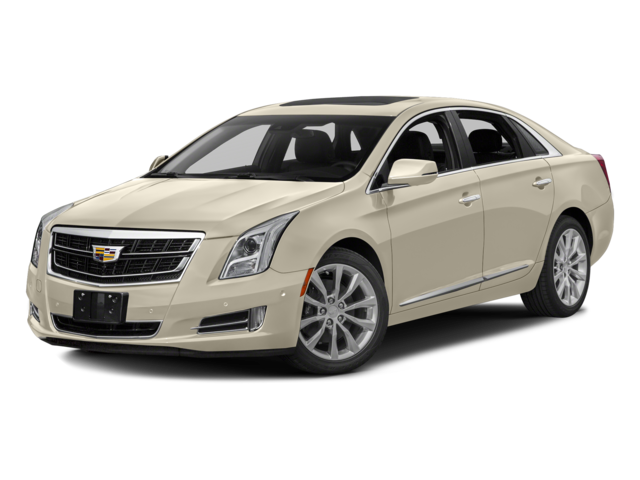 2016 Cadillac XTS Luxury Collection in Silver Coast Metallic — front three-quarter view