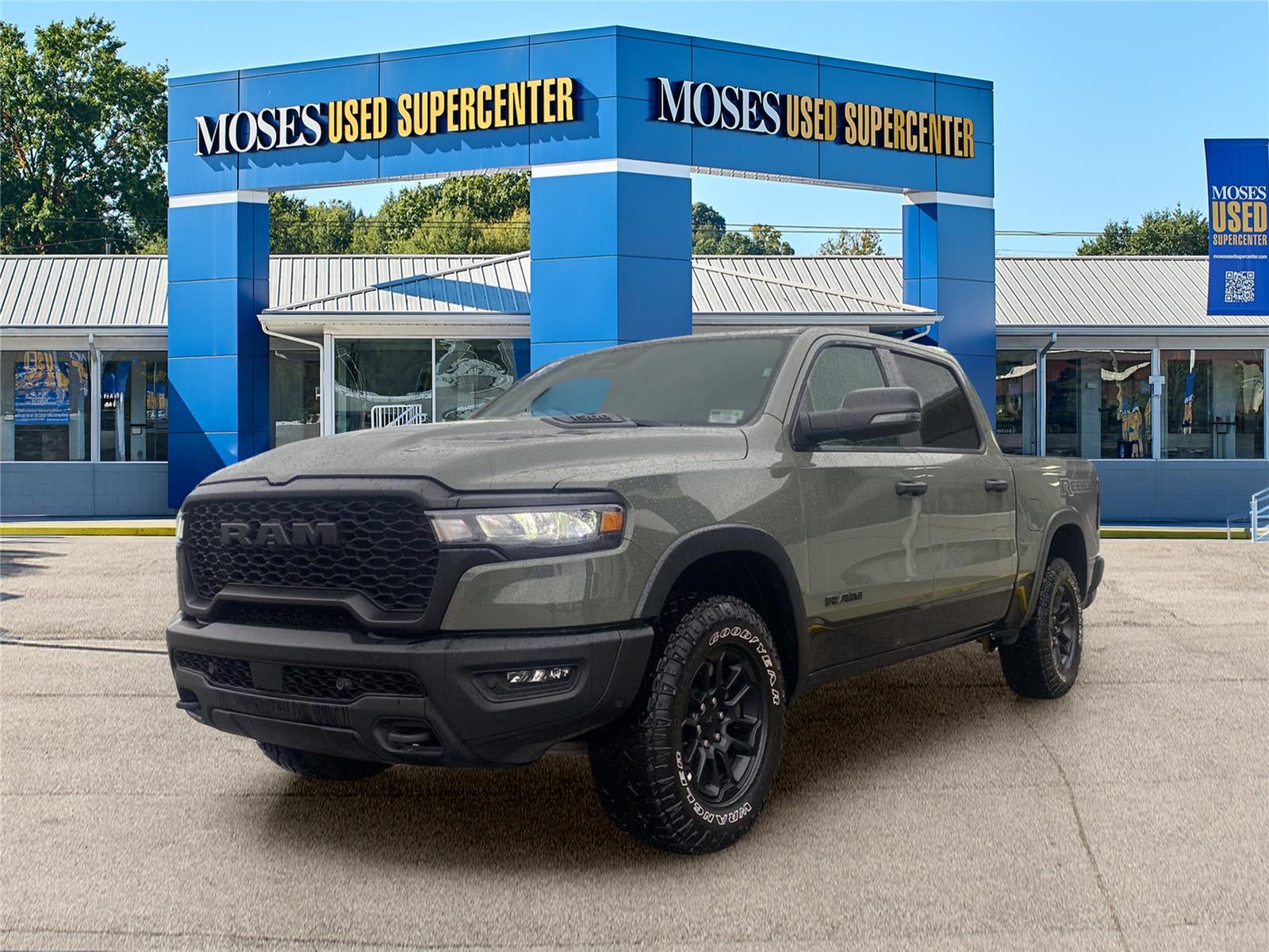2026 RAM 1500 Rebel in Canyon Lake — front three-quarter view