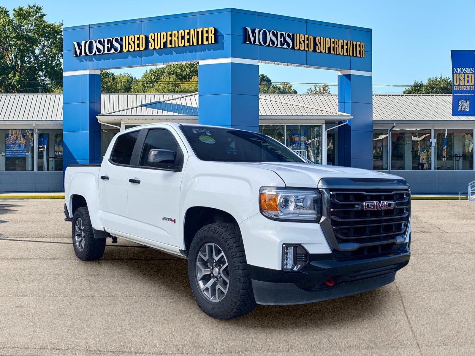 2022 GMC Canyon — rear three-quarter view