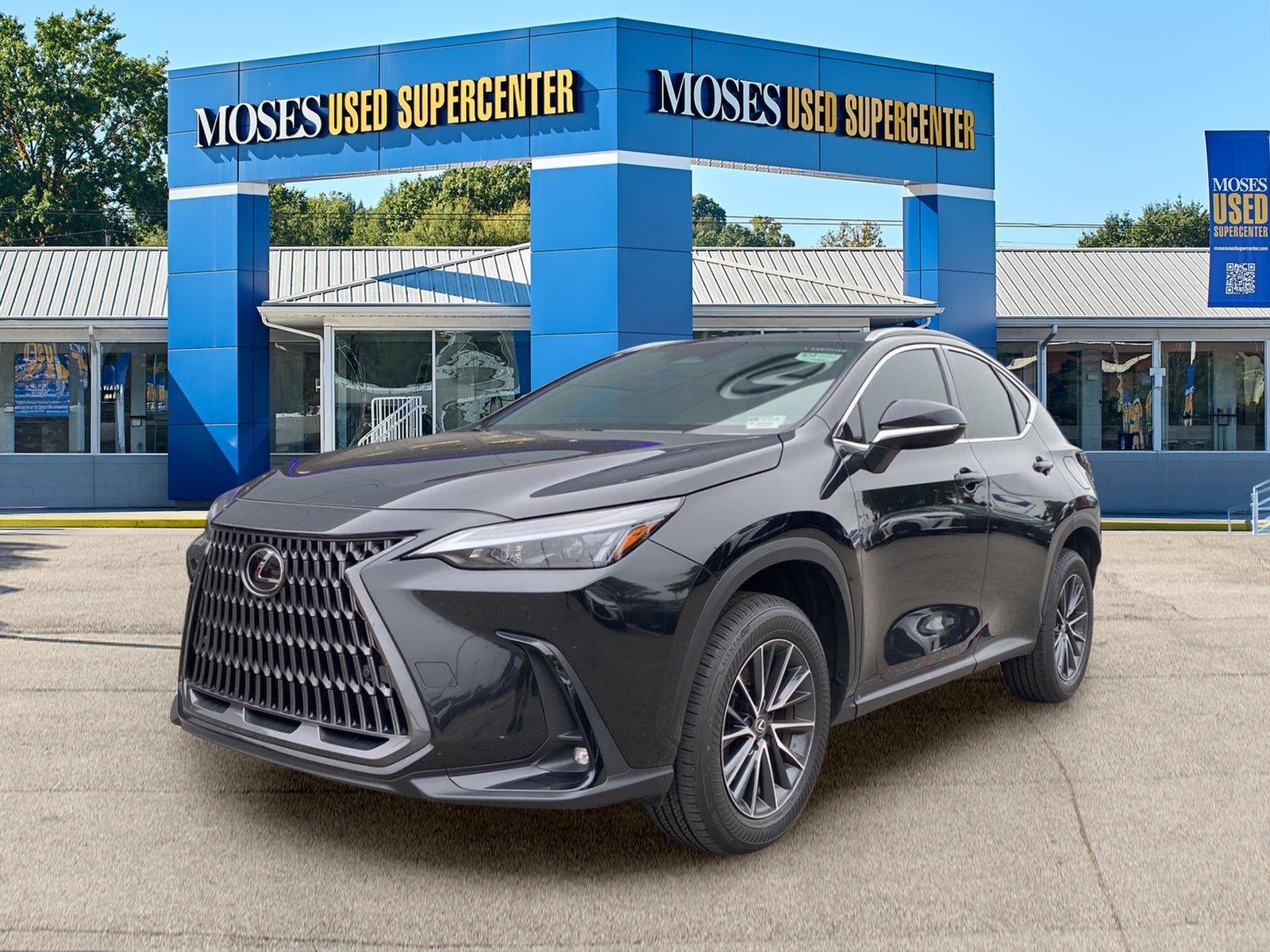 2025 Lexus NX NX 350 Premium in Caviar — front three-quarter view