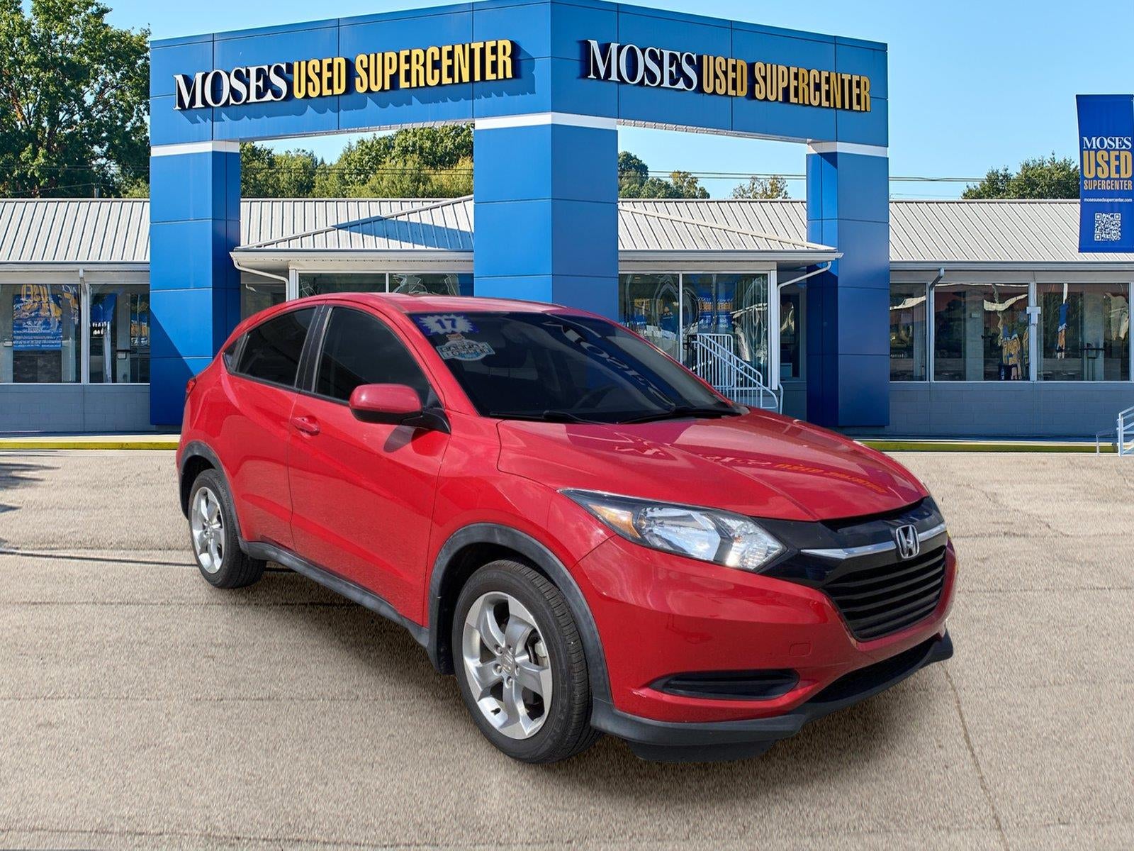 2017 Honda HR-V — rear three-quarter view