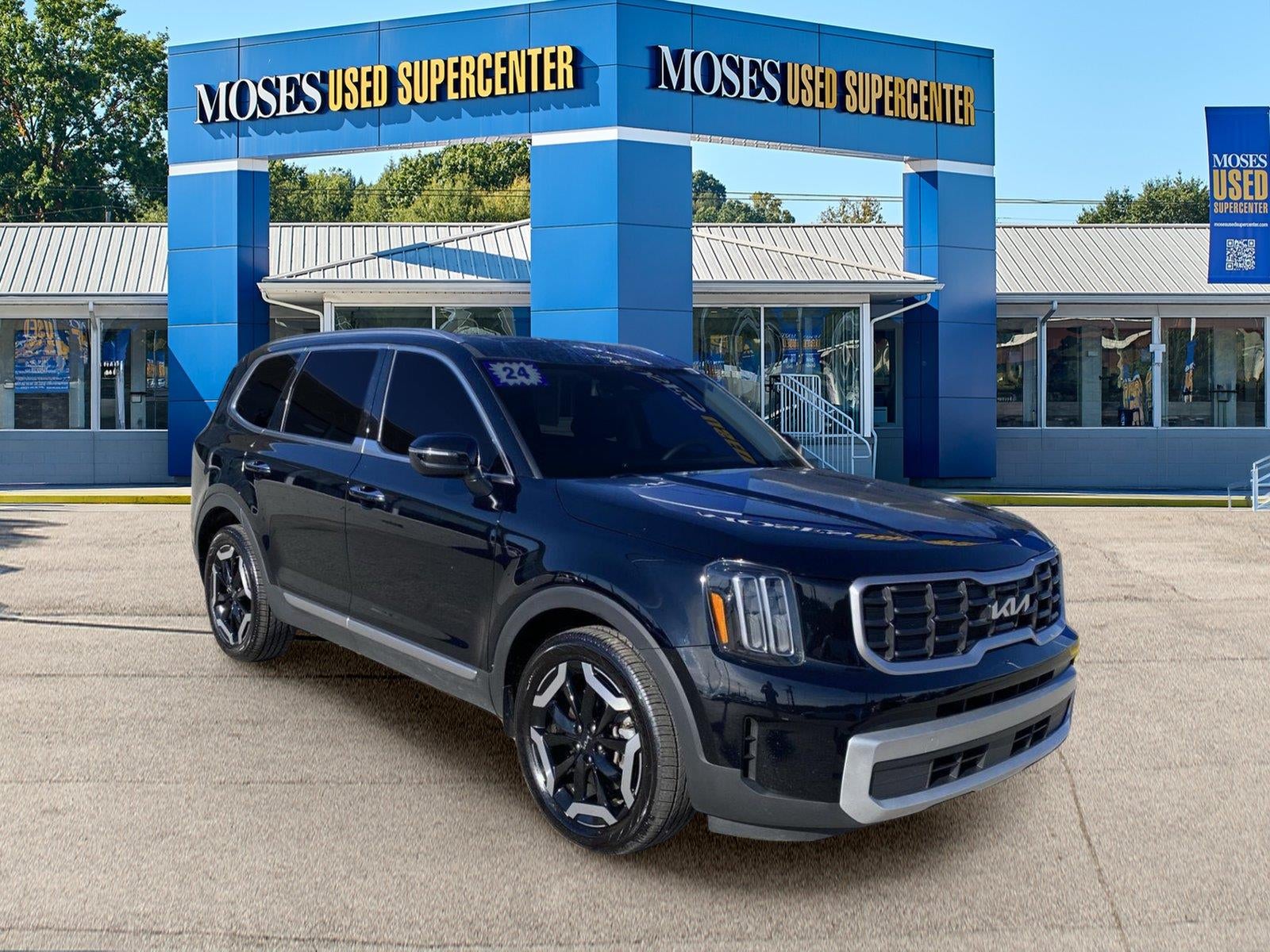 2024 Kia Telluride — rear three-quarter view