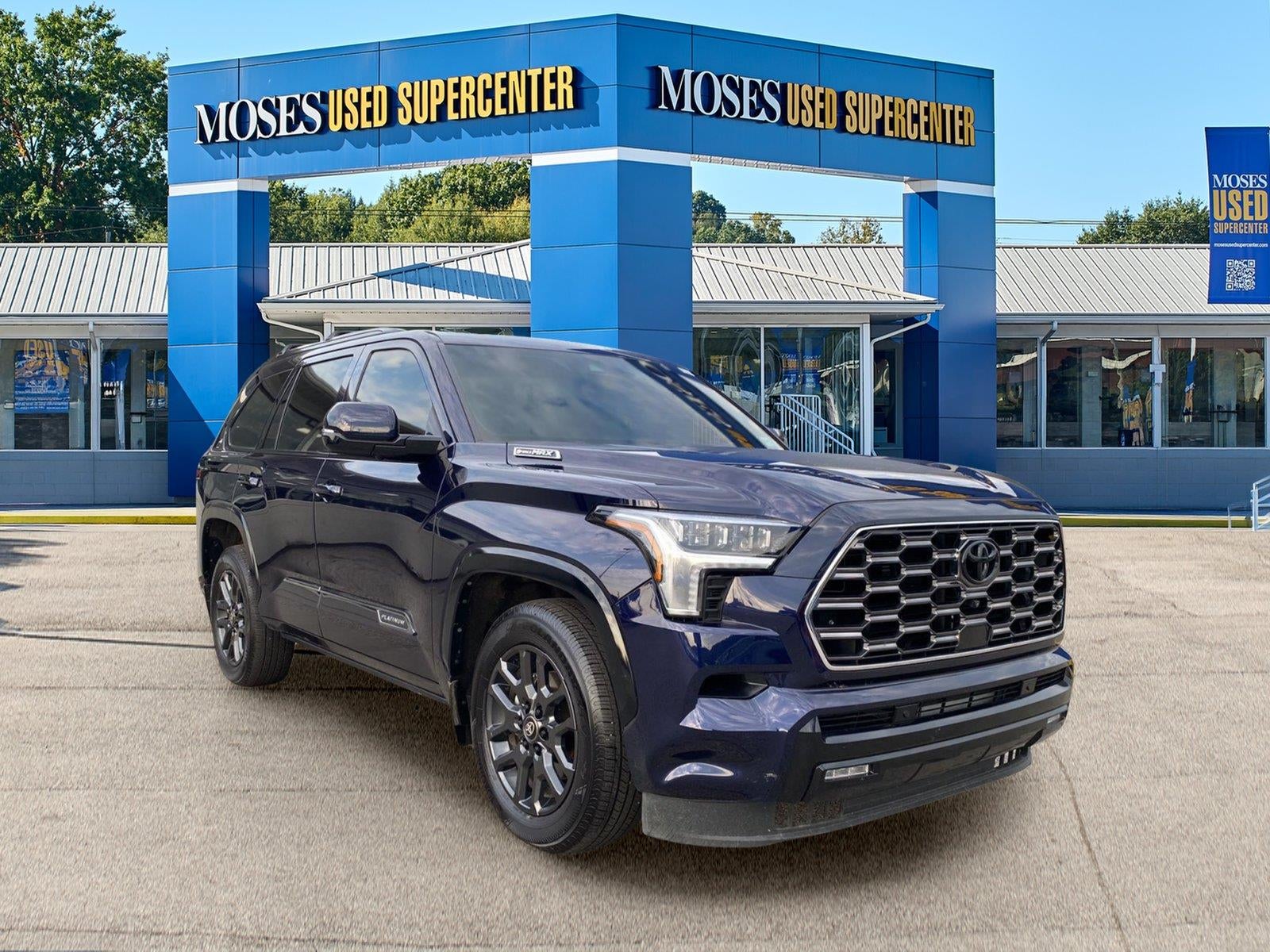 2026 Toyota Sequoia — rear three-quarter view