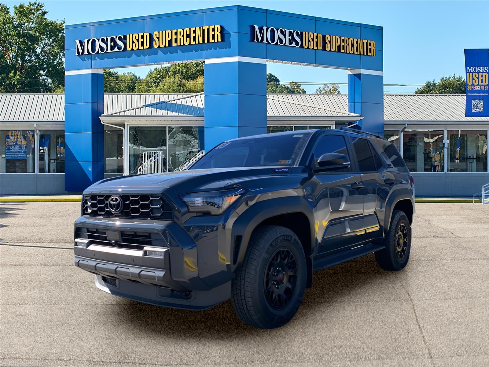 2025 Toyota 4Runner TRD Off-Road HV in Underground — front three-quarter view